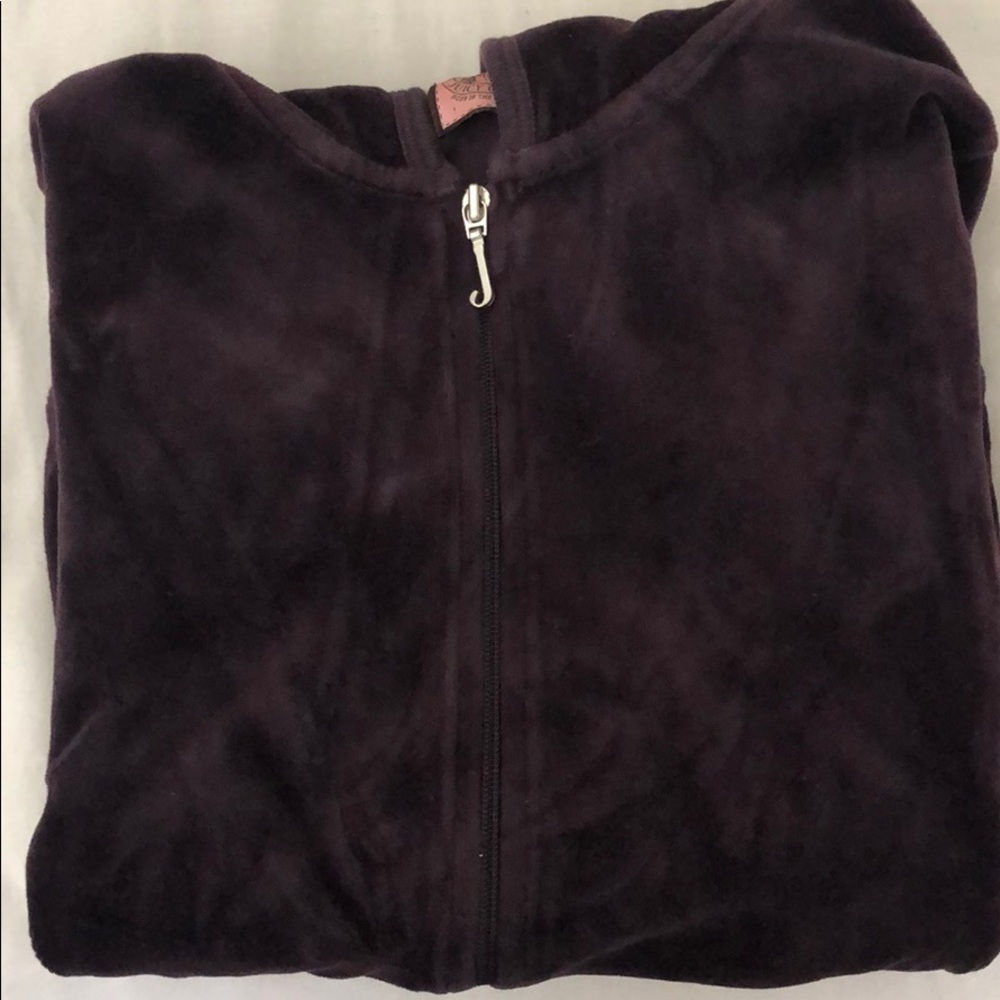 Juicy velour hooded sweater